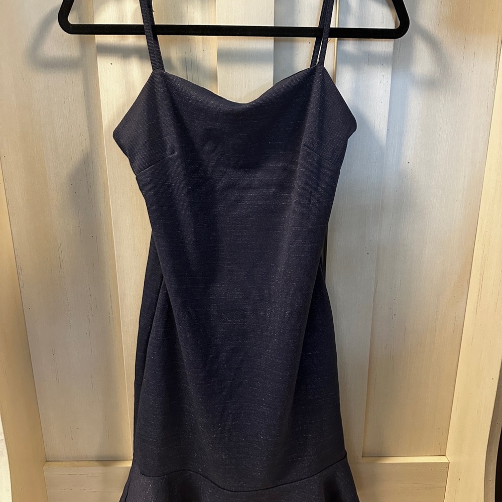 Elegant Navy Dress